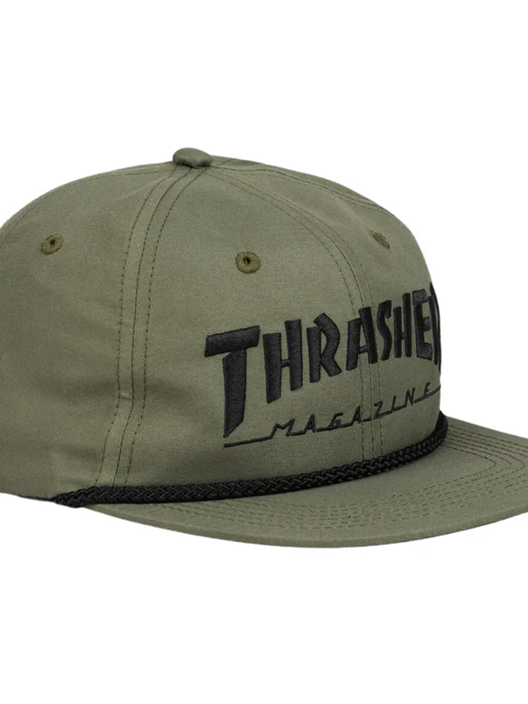 Thrasher Cap Snapback Rope 1
