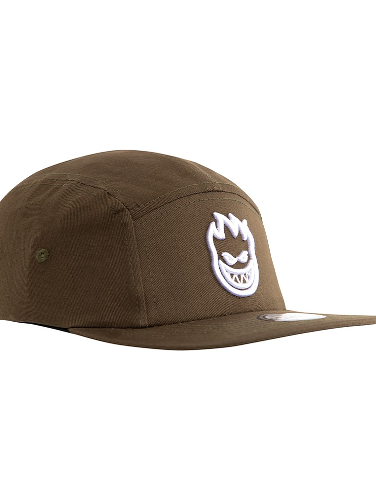 Gorro Snapback Spitfire five panel olive 1
