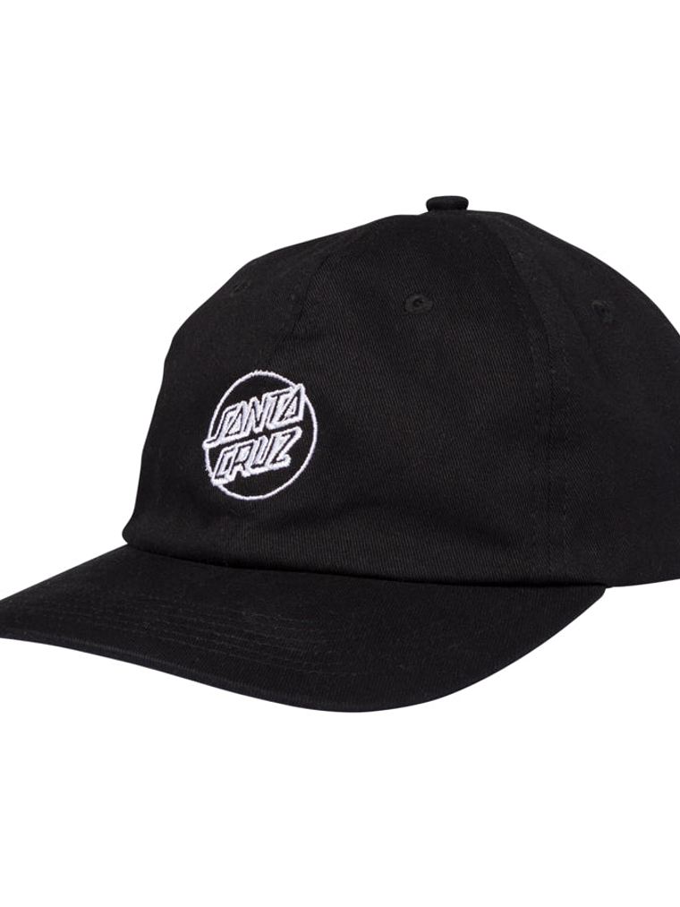 Santa Cruz - Gorro Strapback Low Profile Opus Dot Eco Black 2