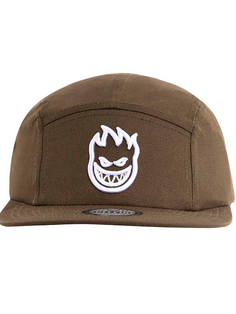 Gorro Snapback Spitfire five panel olive 3