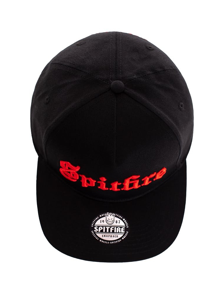 Gorro snapback spitfire gothic 1987 negro 4