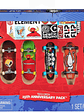 Tech Deck, 25th Anniversary - Paquete de 8 Fingerboard con figura exclusiva, mini patinetas coleccionables - Miniatura 1