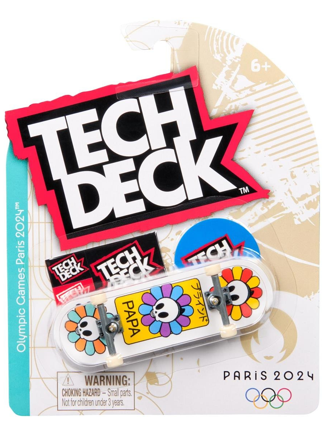 Tech Deck 96mm Fingerboard M50 Paris Olympics 2024 - Papa 1