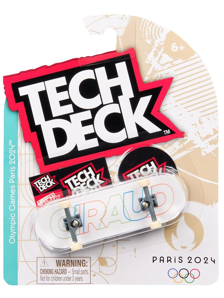 Tech Deck 96mm Fingerboard M50 Paris Olympics 2024 - GIRAUD 1
