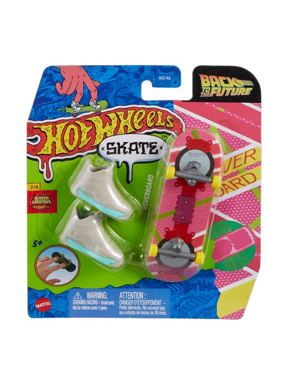 Hot Wheels Skate Patineta + Tenis Tony Hawk Tipo Eléctrica 1
