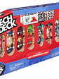 Tech Deck, 25th Anniversary - Paquete de 8 Fingerboard con figura exclusiva, mini patinetas coleccionables - Miniatura 5