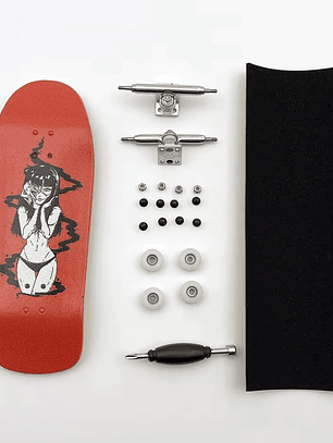 tabla fingerboard 34 mm completa woman mini crusier Bolkskate
