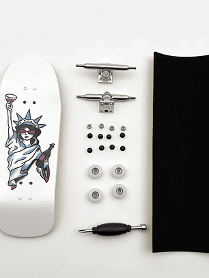 tabla fingerboard 34 mm completa Libertad mini crusier Bolkskate