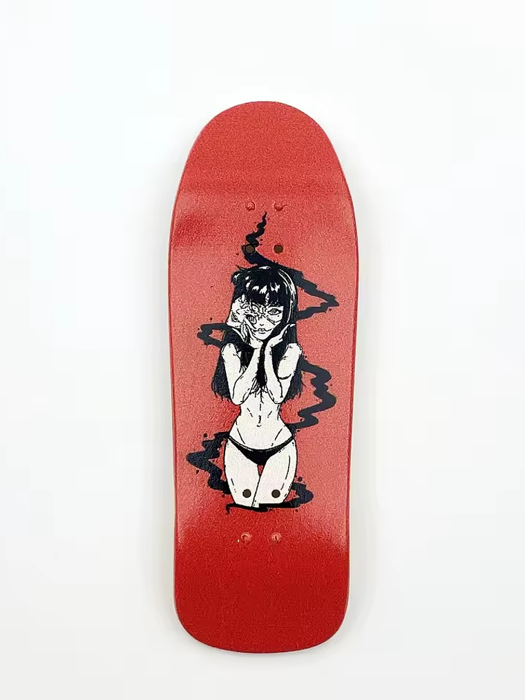 Tabla madera de arce Fingerboard 35mm woman mini crusier 1