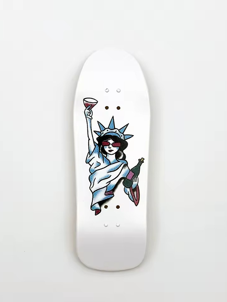 Tabla madera de arce Fingerboard 35mm libertad mini crusier 1