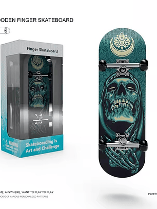 Tabla fingerboard 29 mm completa profesional Bolkskate Death
