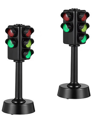 Semáforo Miniatura para Fingerboard – Decoración / Obstáculo para Skatepark (1 Unidad)