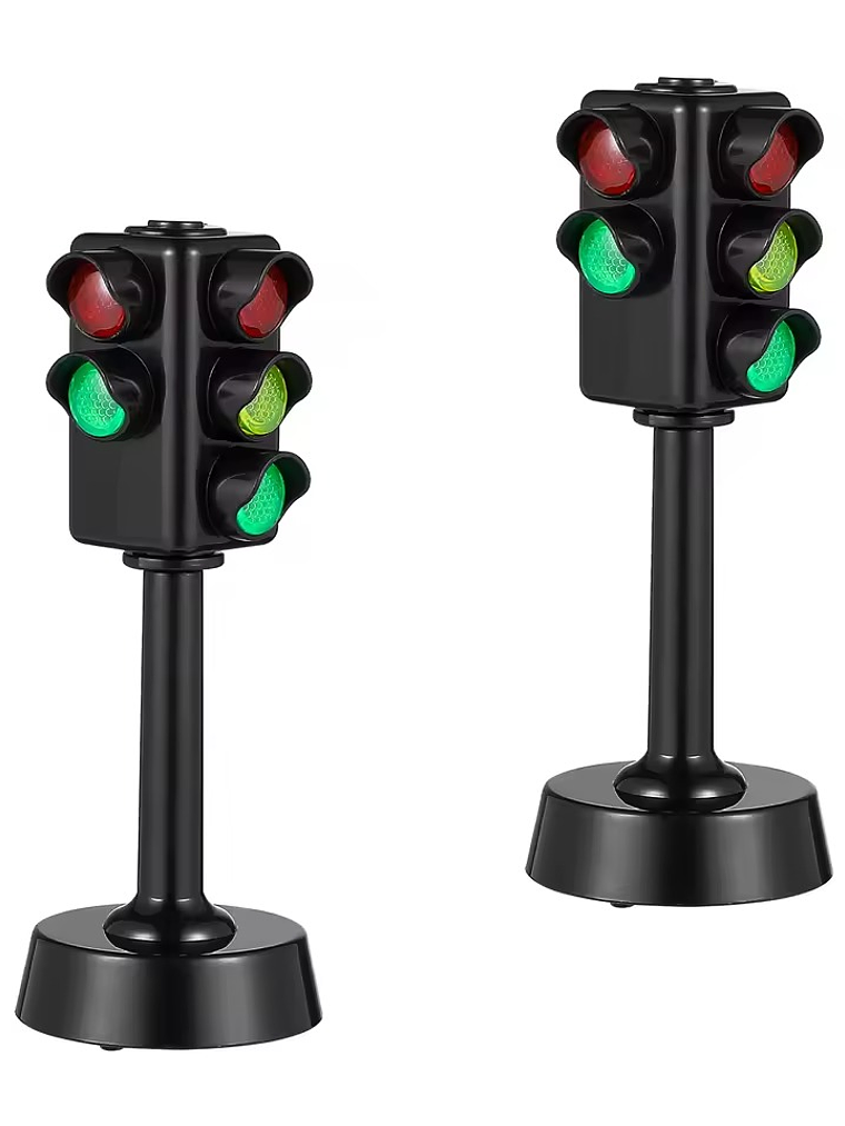 Semáforo Miniatura para Fingerboard – Decoración / Obstáculo para Skatepark (1 Unidad) 1