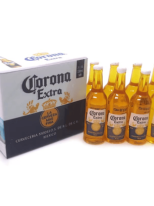 Caja de Cervezas Miniatura para Fingerboard – Decoración / Prop para Skatepark (1 Set)