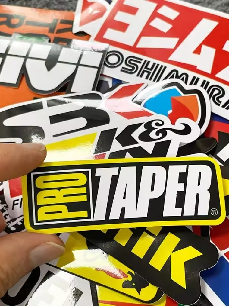 Stickers de Motos y Racing – Logos de Marcas para Fingerboard, Skate, Laptop y Más 2