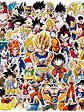 Stickers Anime Dragon Ball – Personajes de Anime para Fingerboard, Laptop, Botella y Celular - Miniatura 3