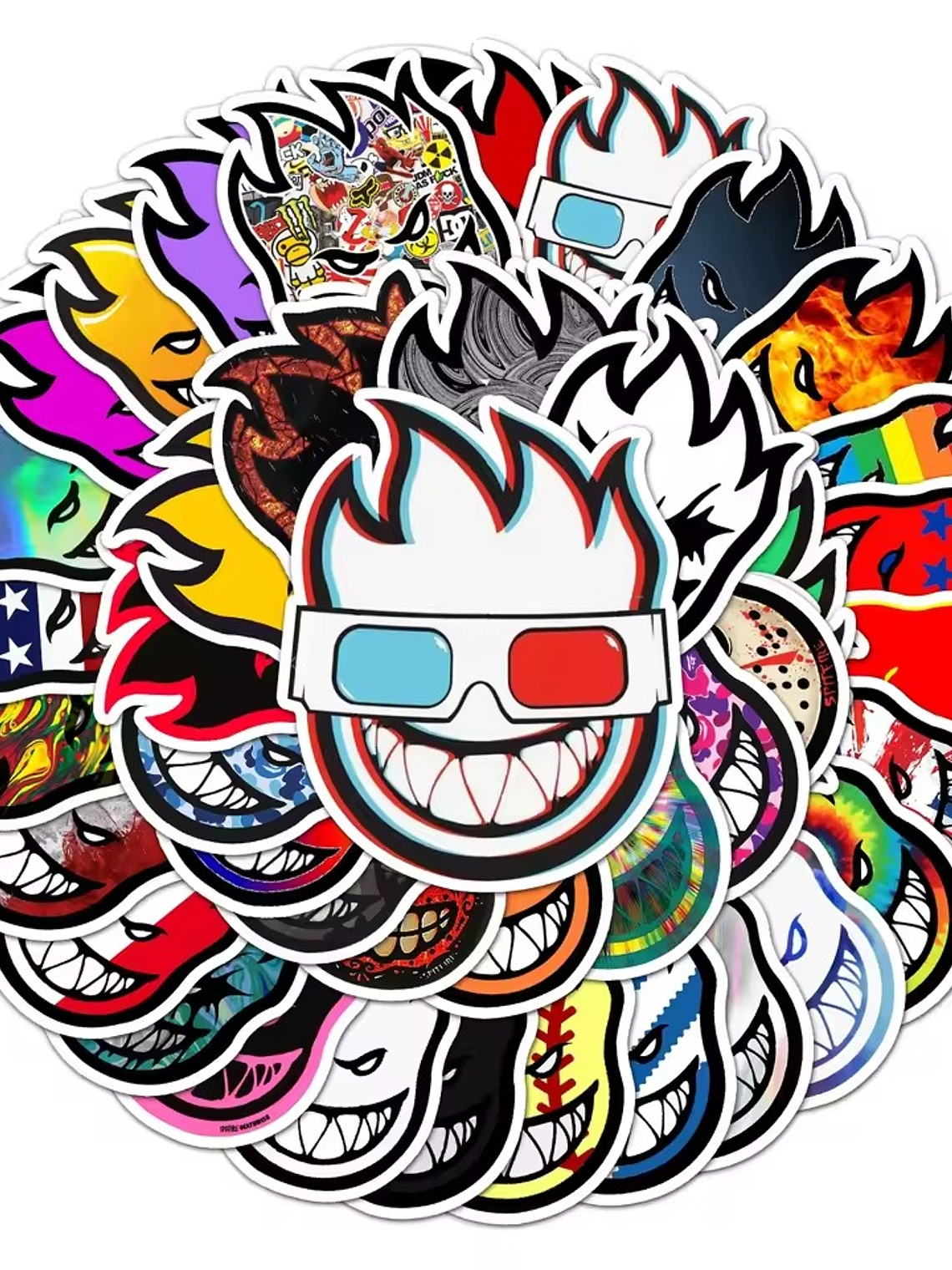 Stickers Spitfire Skate – Stickers para Fingerboard, Skate, Laptop y Celular 1