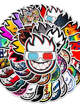 Stickers Spitfire Skate – Stickers para Fingerboard, Skate, Laptop y Celular- COPIA- COPIA