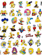 Stickers Los Simpsons – Stickers para Fingerboard, Laptop, Celular y Skate - Miniatura 2