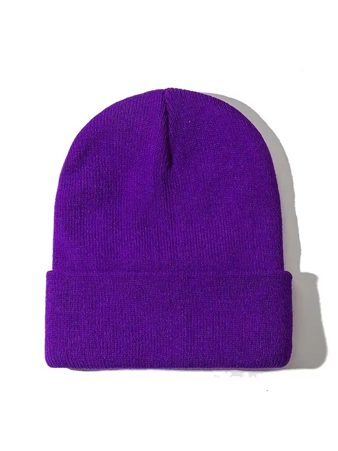 Gorro Beanie Streetwear – Gorro de Lana Unisex Morado 1