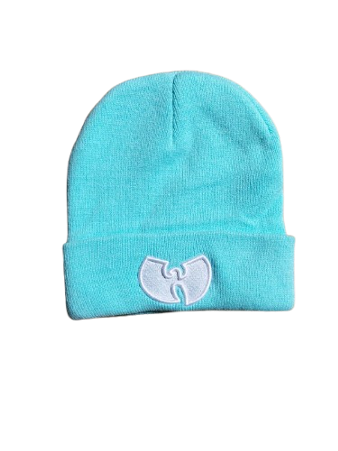 Gorro Beanie Turquesa Wu-Tang Clan - Bordado Logo Unisex 1
