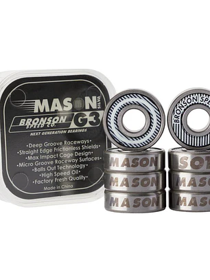 Bronson – Rodamientos G3 Mason Silva Pro