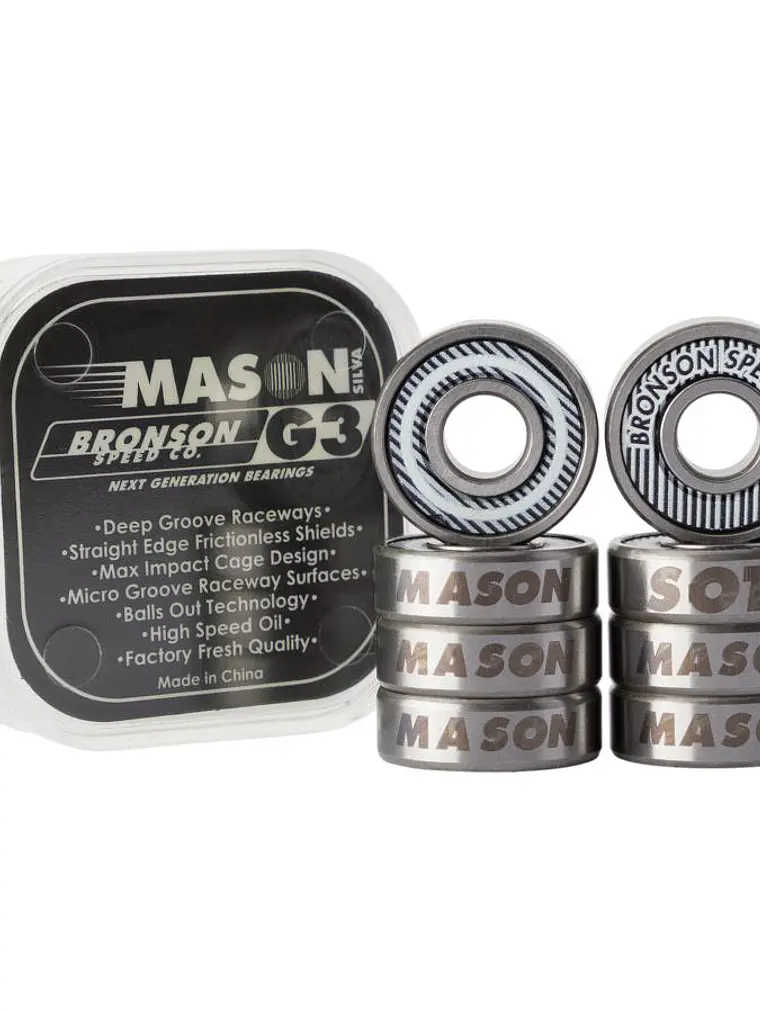 Bronson – Rodamientos G3 Mason Silva Pro 1