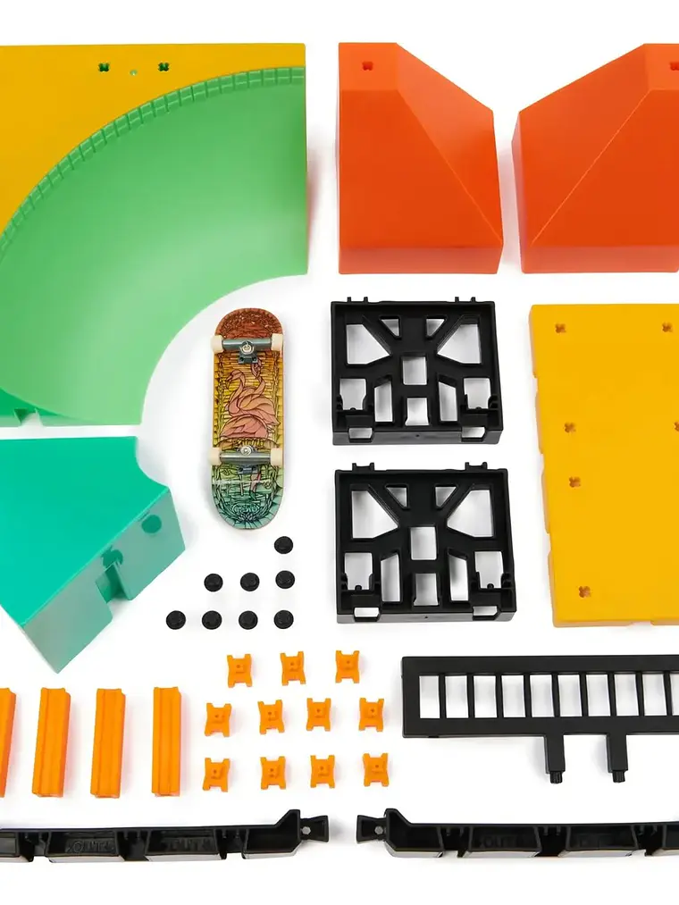 Tech Deck, Quarter Bowl Ruckus X-Connect Park Creator, juego de rampas personalizables y construibles con diapasón exclusivo, juguete para niños y niñas de 6 años en adelante 2