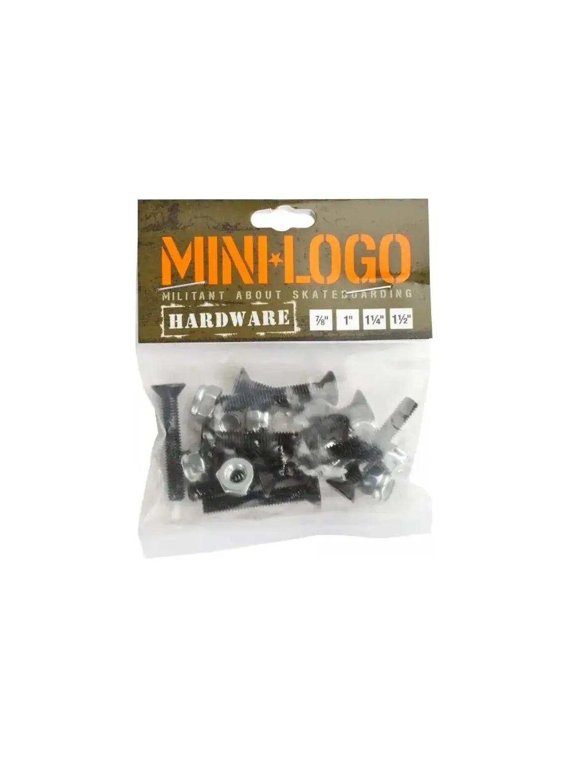 Pernos Mini Logo Hardware Phillips 1.25″ 1