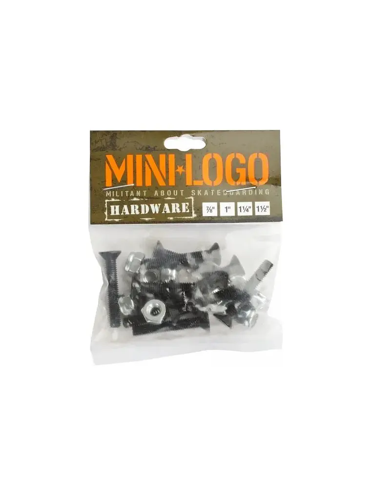 Pernos Mini Logo Hardware Phillips 1.25″ 1