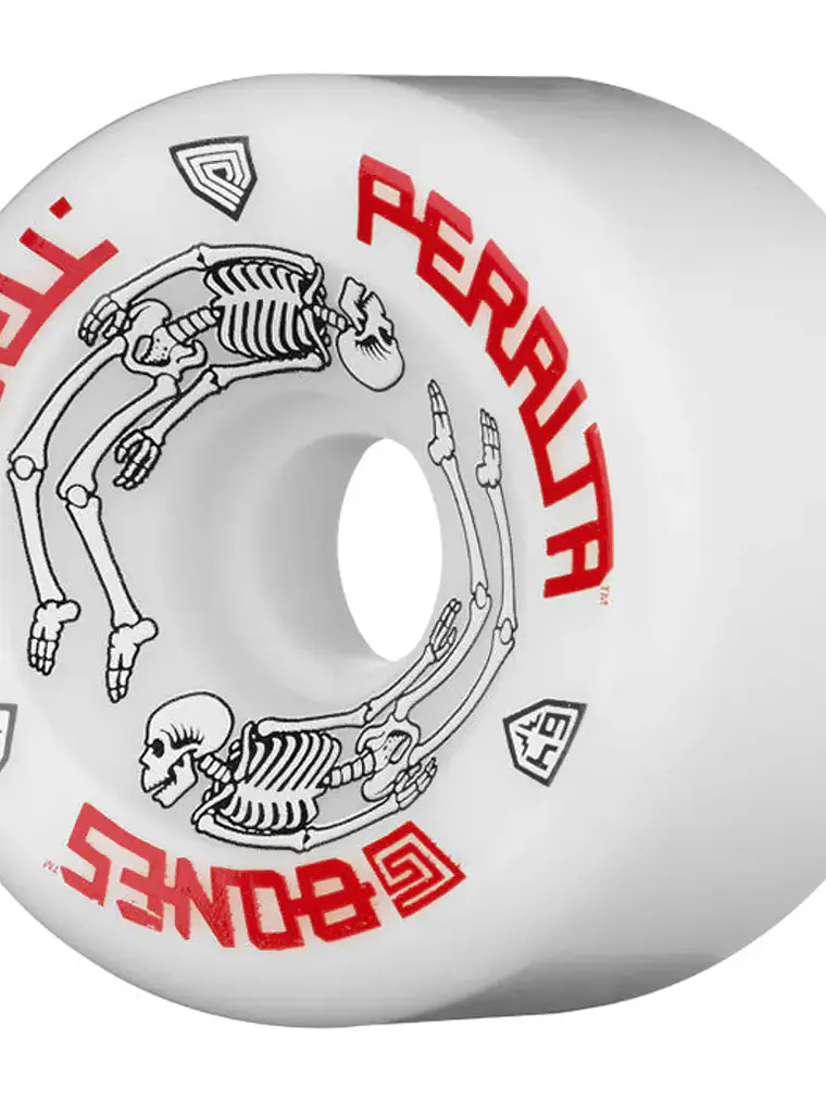 Ruedas Powell Peralta G-Bones White 64mm 97a 1