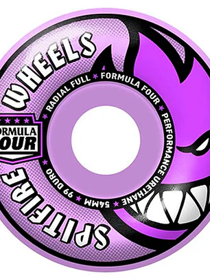 Ruedas Spitfire - Radial Full - Purple 54mm- F4 99DU