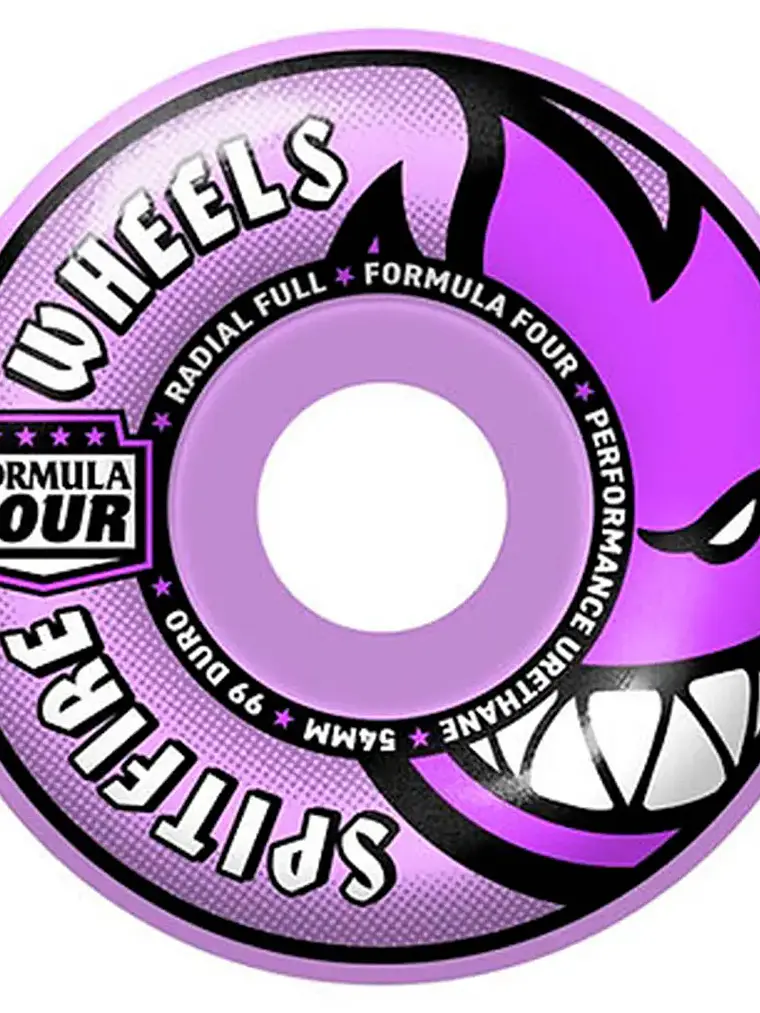 Ruedas Spitfire - Radial Full - Purple 54mm- F4 99DU 1