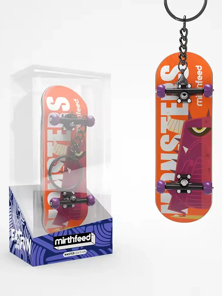 Tabla fingerboard 29 mm completa profesional Bolkskate Monsters 1