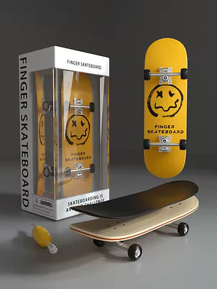 Tabla fingerboard 29 mm completa profesional Bolkskate Smile