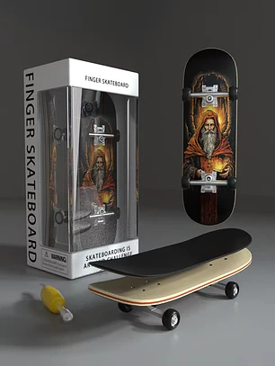 Tabla fingerboard 29 mm completa profesional Bolkskate Wizard