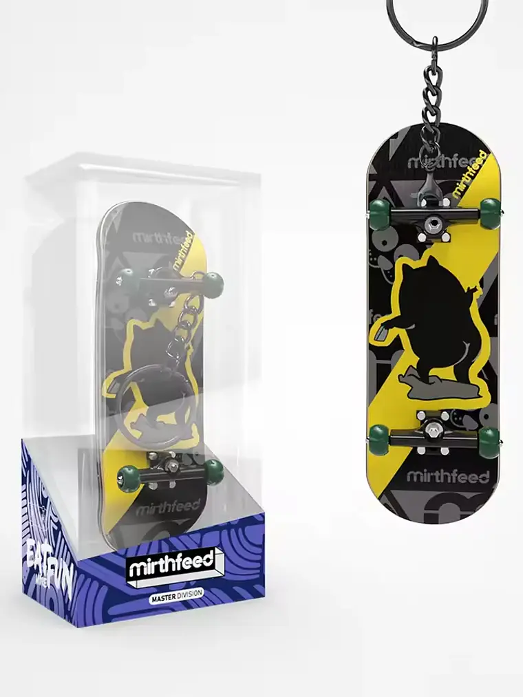 Tabla fingerboard 29 mm completa profesional Bolkskate Black Cat 1