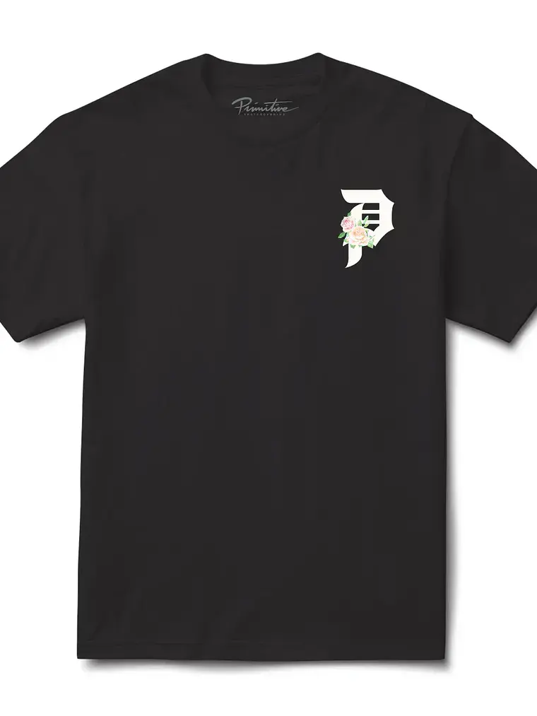 Polera Primitive Shooter Heavyweight Black 2