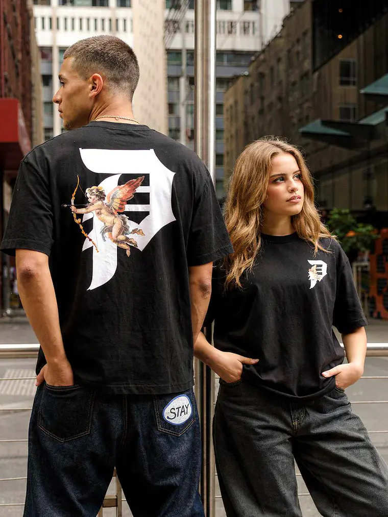 Polera Primitive Shooter Heavyweight Black 4