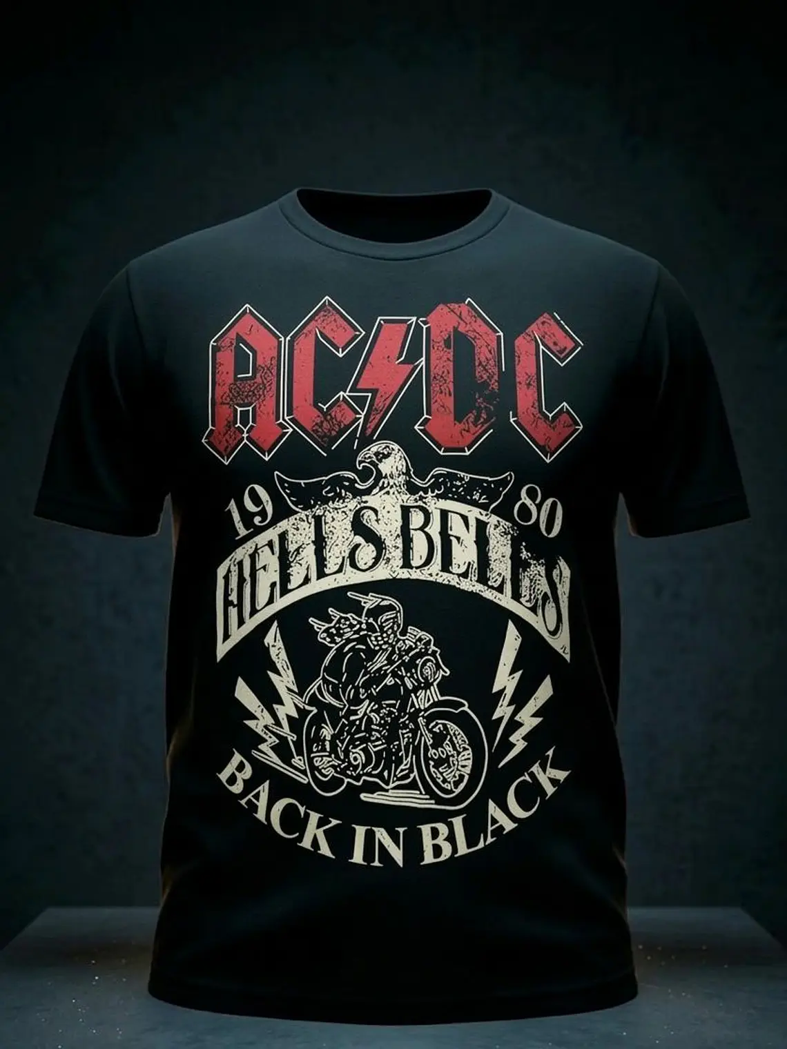 POLERA MANGA CORTA AC DC 1