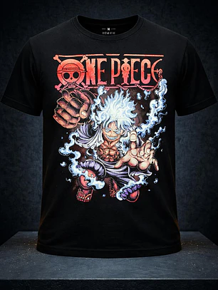 POLERA MANGA CORTA ONE PIECE GEAR 5