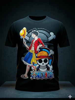 POLERA MANGA CORTA ONE PIECE