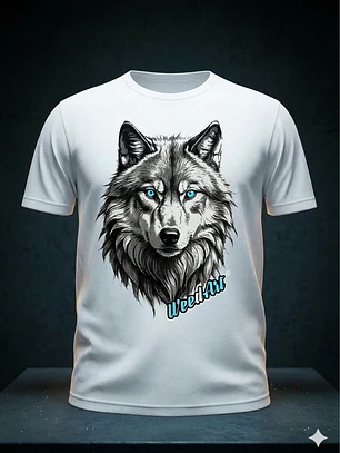 POLERA MANGA CORTA WEEDART WOLF