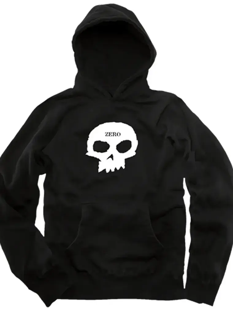 Poleron Zero - Single Skull Black/White 1