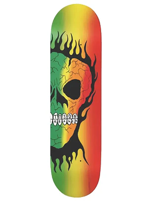 Tabla Baker - Tyson Peterson - Rasta Skull 8.25”