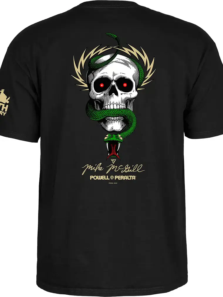 Polera Powell Peralta - McGill Skull & Snake 40th 3