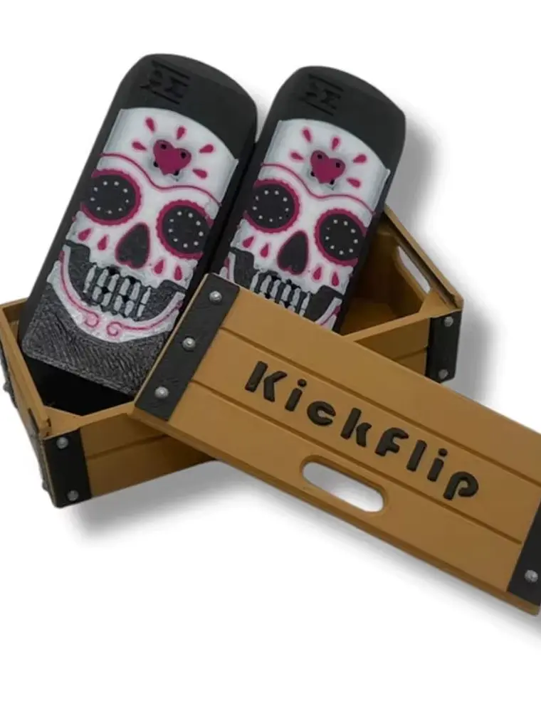 Nuevo Fingerboard magnético Kickflip, Mini skate de dedo, juguete impreso en 3d, rompecabezas magnético para aliviar el estrés, regalo para un amigo 2