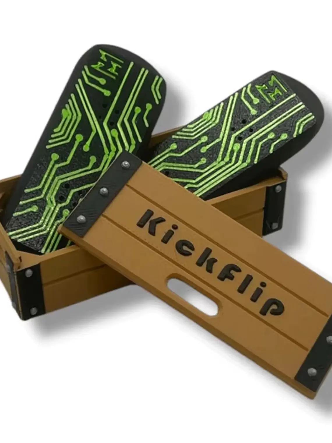 Nuevo Fingerboard magnético Kickflip, Mini skate de dedo, juguete impreso en 3d, rompecabezas magnético para aliviar el estrés, regalo para un amigo 5