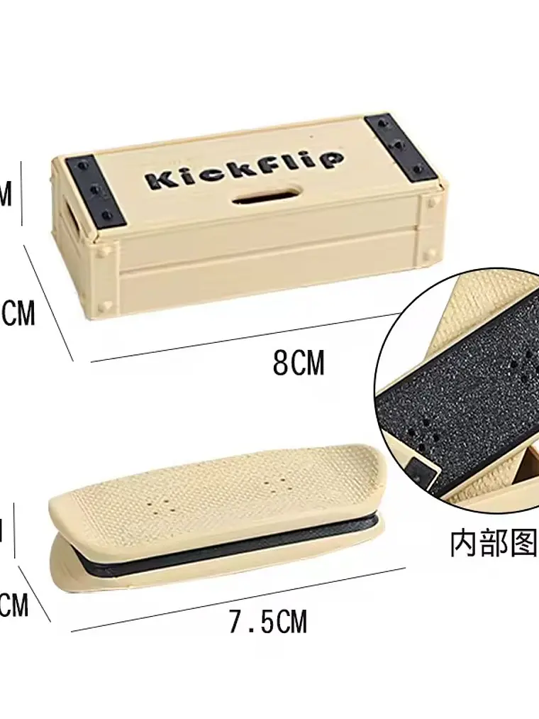 Nuevo Fingerboard magnético Kickflip, Mini skate de dedo, juguete impreso en 3d, rompecabezas magnético para aliviar el estrés, regalo para un amigo 11