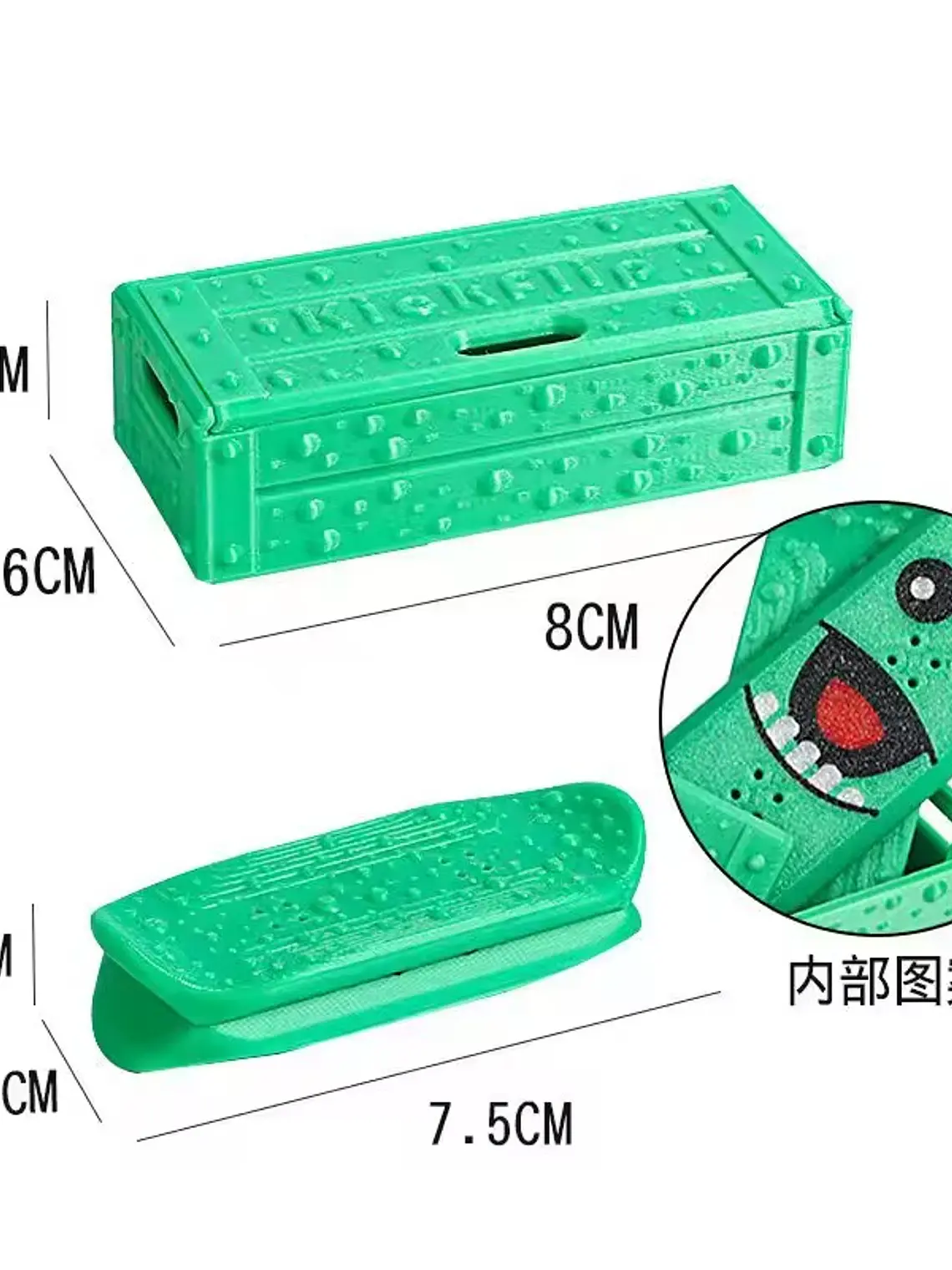 Nuevo Fingerboard magnético Kickflip, Mini skate de dedo, juguete impreso en 3d, rompecabezas magnético para aliviar el estrés, regalo para un amigo 12